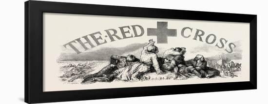 British Charitable Work in Turkey, the Red Cross-null-Framed Premium Giclee Print