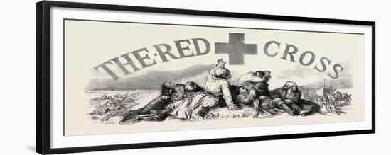 British Charitable Work in Turkey, the Red Cross-null-Framed Giclee Print
