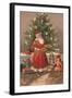 British Christmas Card-null-Framed Giclee Print