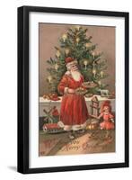 British Christmas Card-null-Framed Giclee Print