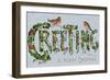 British Christmas Card-null-Framed Premium Giclee Print