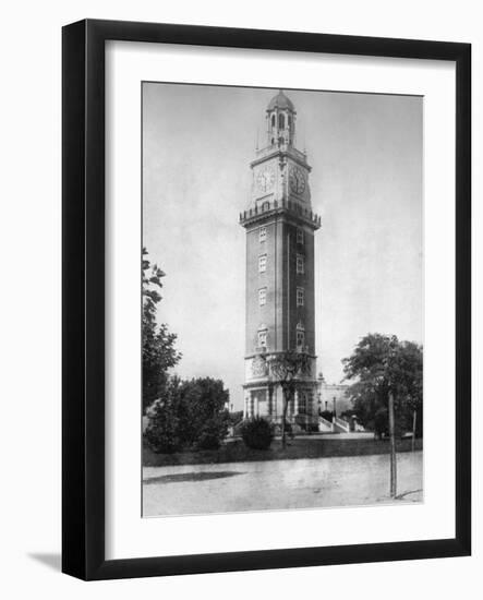 British Clock Tower in Commemoration of Argentine Independence, Buenos Aires, Argentina-null-Framed Giclee Print