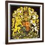 British Coat of Arms-English School-Framed Giclee Print