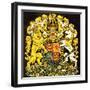 British Coat of Arms-English School-Framed Giclee Print