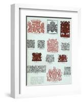 British Coats of Arms-null-Framed Art Print