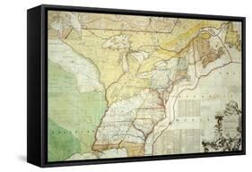 British Colonies in North America-null-Framed Stretched Canvas