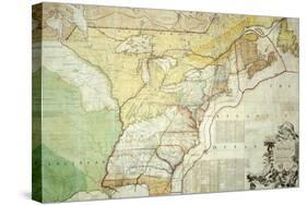 British Colonies in North America-null-Stretched Canvas