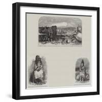 British Columbia and Vancouver Island-null-Framed Giclee Print