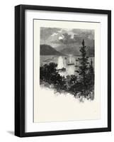 British Columbia, Esquimalt Harbour, Canada, Nineteenth Century-null-Framed Giclee Print