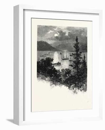 British Columbia, Esquimalt Harbour, Canada, Nineteenth Century-null-Framed Giclee Print