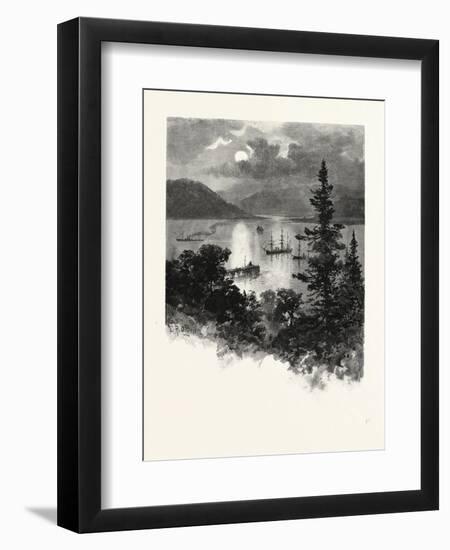 British Columbia, Esquimalt Harbour, Canada, Nineteenth Century-null-Framed Giclee Print