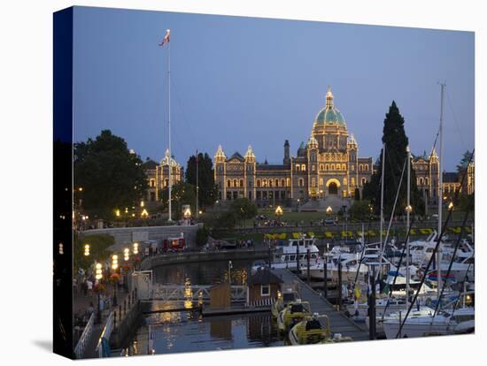 British Columbia, Parliament Buildings-Jamie And Judy Wild-Stretched Canvas