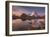 British Columbia. Sunrise over Mount Robson, highest mountain in the Canadian Rockies-Alan Majchrowicz-Framed Photographic Print