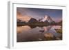British Columbia. Sunrise over Mount Robson, highest mountain in the Canadian Rockies-Alan Majchrowicz-Framed Photographic Print
