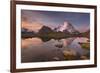 British Columbia. Sunrise over Mount Robson, highest mountain in the Canadian Rockies-Alan Majchrowicz-Framed Photographic Print