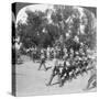 British Commanders Reviewing Troops Entering Kroonstadt, South Africa, Boer War, 1901-Underwood & Underwood-Stretched Canvas