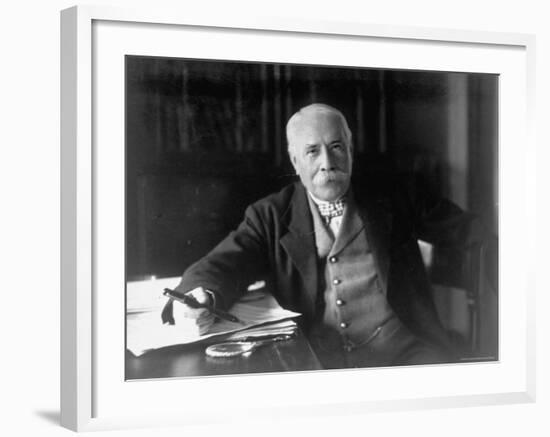 British Composer Sir Edward Elgar-Herbert Lambert-Framed Premium Photographic Print