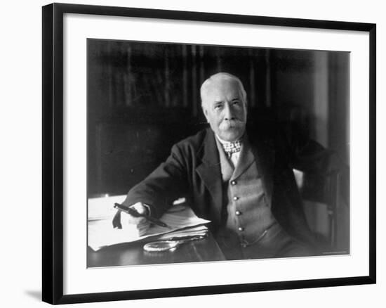 British Composer Sir Edward Elgar-Herbert Lambert-Framed Premium Photographic Print