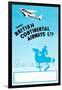 British Continental Airways-null-Framed Art Print