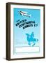 British Continental Airways-null-Framed Art Print