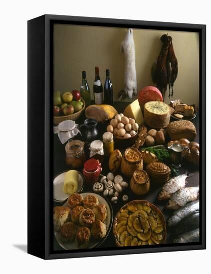 British Country Fare-null-Framed Stretched Canvas