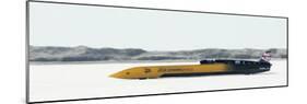 British Driver Andy Green Goes for a New Unofficial World Diesel Powered Land Speed Record-Douglas C. Pizac-Mounted Photographic Print