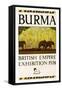 British Empire Exhibition - Burma-null-Framed Stretched Canvas