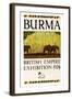 British Empire Exhibition - Burma-null-Framed Art Print