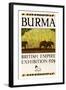 British Empire Exhibition - Burma-null-Framed Art Print