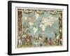 British Empire In 1886-Vintage Lavoie-Framed Giclee Print