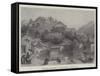 British Encampment at Irgao-Shan, Chusan, 1841-null-Framed Stretched Canvas