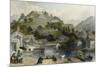 British Encampment Irgao Shan-Thomas Allom-Mounted Premium Giclee Print