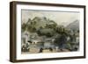 British Encampment Irgao Shan-Thomas Allom-Framed Art Print