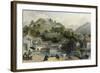 British Encampment Irgao Shan-Thomas Allom-Framed Art Print