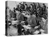 British Enlisted Women Learning Morse Code in Classroom, Ca. 1942-null-Stretched Canvas