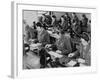 British Enlisted Women Learning Morse Code in Classroom, Ca. 1942-null-Framed Photo