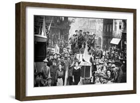 British Expeditionary Force in Rouen, France, First World War, 1914-null-Framed Giclee Print