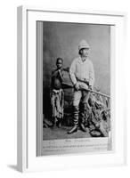 British Explorer Henry M. Stanley Wearing Same Clothing He Wore When He Met Livingstone in Africa-null-Framed Photographic Print