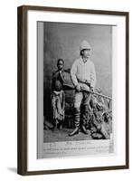 British Explorer Henry M. Stanley Wearing Same Clothing He Wore When He Met Livingstone in Africa-null-Framed Photographic Print