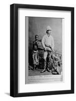 British Explorer Henry M. Stanley Wearing Same Clothing He Wore When He Met Livingstone in Africa-null-Framed Photographic Print