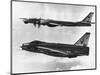 British Fighter Intercepting Soviet Bomber-null-Mounted Photographic Print