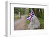 British Flag Honoring Losses during American Revolution-Joseph Sohm-Framed Photographic Print