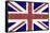 British Flag-Whoartnow-Framed Stretched Canvas