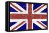 British Flag-Whoartnow-Framed Stretched Canvas