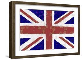 British Flag-Whoartnow-Framed Giclee Print