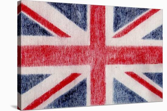 British Flag-Whoartnow-Stretched Canvas