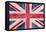 British Flag-Whoartnow-Framed Stretched Canvas