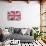 British Flag-Whoartnow-Giclee Print displayed on a wall