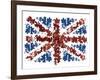 British Flag-Whoartnow-Framed Giclee Print