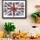 British Flag-Whoartnow-Framed Giclee Print displayed on a wall